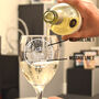 Personalised Aquarius Zodiac Design Wine Glass, thumbnail 2 of 4