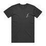 Hoy Wave Wranglers T Shirt Ash, thumbnail 2 of 2