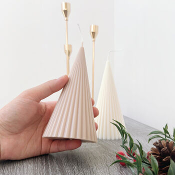 Christmas Tree Candle Modern Christmas Decoration, 9 of 10