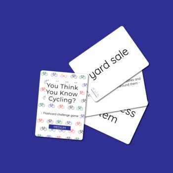 You Think You Know Cycling? Flashcard Game Medium Level, 7 of 7