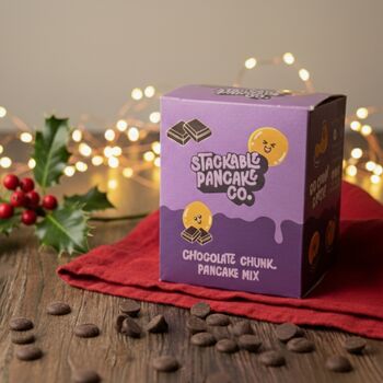 Chocolate Chunk Pancake Mix – Premium Belgian Chocolate, 2 of 3