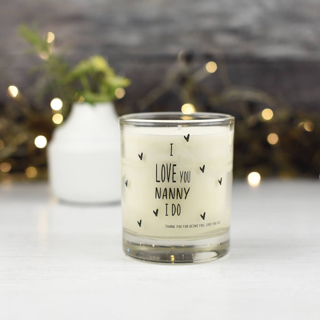 Scented Candle For Grandmother/Nanny By A Touch Of Verse