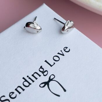 Little Girls Earring Set Christmas Gift Sterling Silver, 3 of 5