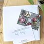Ladies Wool Scarf, Gloves, Hat Personalised Gift Box Set, thumbnail 7 of 8