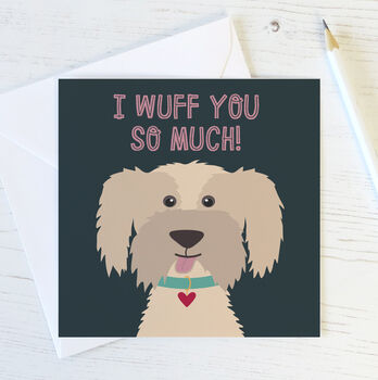 Funny Dog Love / Anniversary Card, 3 of 4