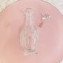 Vintage Decorative Cut Glass Crystal Perfume Bottle ~ 19, thumbnail 3 of 7