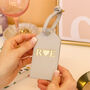 Personalised Heart Luggage Tag Passport Gift Set, thumbnail 3 of 3