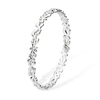 Splash Thin Bangle, 2 of 4