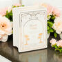 White Book Shaped Ceramic Flower Vase, thumbnail 3 of 5