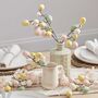 Easter Stems And Egg Decoration Pack Of Five, thumbnail 1 of 3