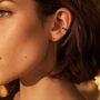 Black Baguette Ear Cuff, thumbnail 5 of 7