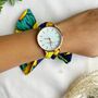 Colourful Changeable Women Cotton Strap Wrist Watch, thumbnail 1 of 5