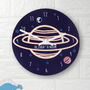 Personalised Out Of This World Space Wall Clock, thumbnail 1 of 10