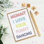 Personalised I Love Mummy Card, thumbnail 1 of 4