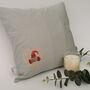 Gonk Gnome Gift, Country Cottage Cushion Gift For Her, thumbnail 4 of 12