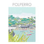 Polperro Harbour Cornwall Art Print, thumbnail 3 of 3