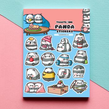 Panda Sticker Sheet, 2 of 6