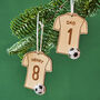 Football Shirt Decoration And Bag Of Chocolate Footballs, thumbnail 8 of 11