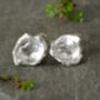 Water Cast Molten Silver Cufflinks, thumbnail 3 of 3