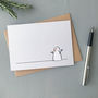Snowman Cards, Pack Of Four, thumbnail 1 of 2