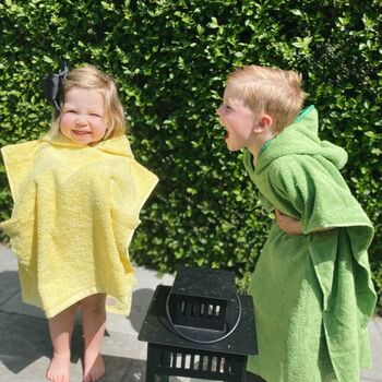 Summer Hooded Poncho Towel, 2 of 2