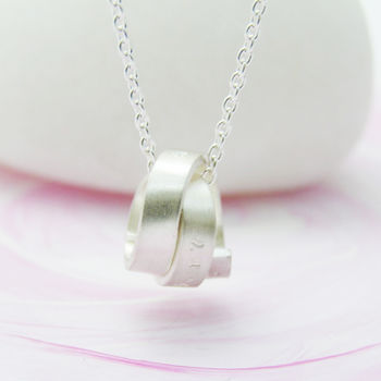 Personalised Silver Narrative Scroll Necklace, 5 of 8