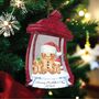 Personalised Christmas Gingerbread Lantern Hanging Decoration, thumbnail 10 of 11