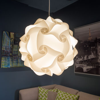Smarty Lamps Cosmo Geometric Ball Light Shade, 7 of 12