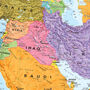 Map Of Middle East Political Boundaries Poster, thumbnail 3 of 5