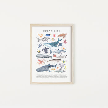 Ocean Life Art Print, 3 of 3