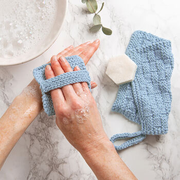 Face Cloth And Scrub Pad Knitting Kit, 3 of 10