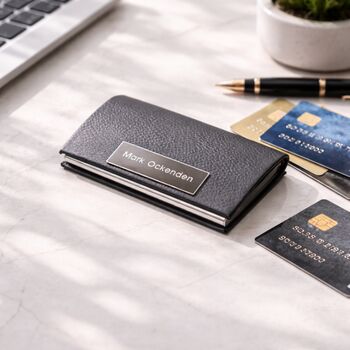 Gifts For Men Personalised Card Holder, 3 of 11