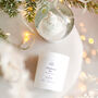 Botanical Christmas Joy Candle Gift Scented With Pure Essential Oils, thumbnail 6 of 11