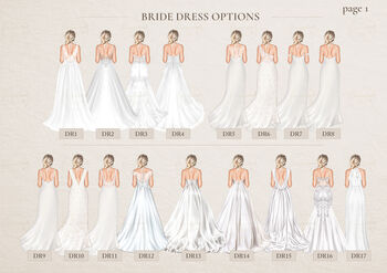 Personalised Bride And Bridesmaid Acrylic Block – Wedding Day Gift, 6 of 10