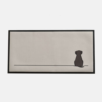 Sitting Dog Desk Mat, 3 of 5