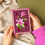 Magnolia Card Border Burgundy, thumbnail 2 of 2