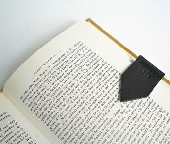 Personalised Hand Painted Leather Bookmark, 3 of 6