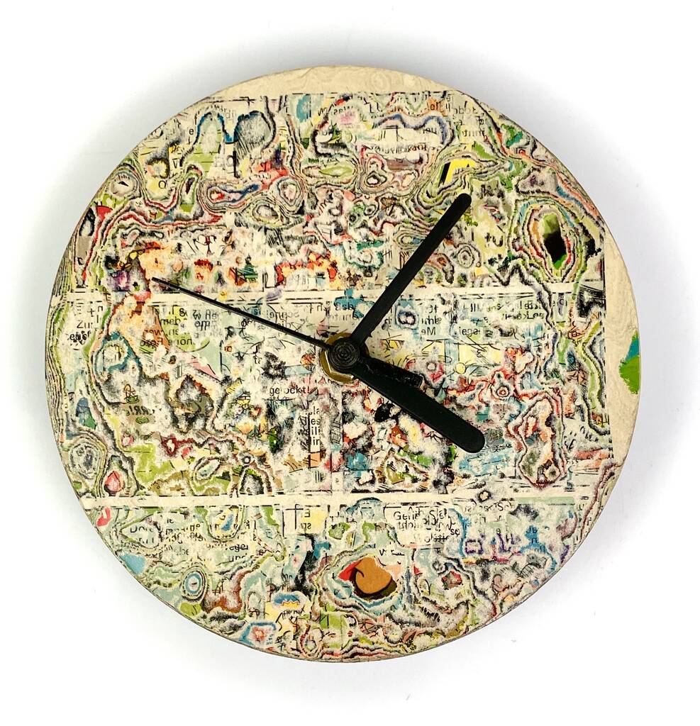 Handmade Sustainable Comic Clock, 1 of 3