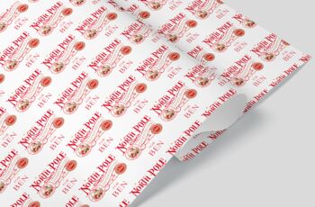 Personalised Santa Delivery Wrapping Paper, 3 of 3