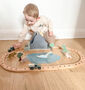 Personalised Wooden Dinosaur World Car Train Set, thumbnail 1 of 10