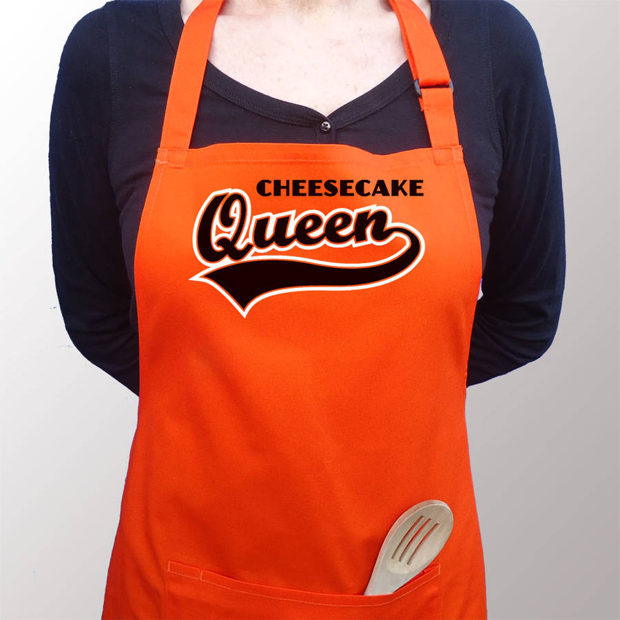 Personalised Queen Apron By FROZEN FIRE