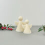 White Christmas Angel Candle And Christmas Decoration, thumbnail 5 of 11