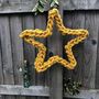Giant Felted Wool And Wire Star, thumbnail 2 of 12