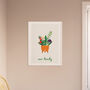 Personalised Mother's Day Birth Flower Print, thumbnail 1 of 3