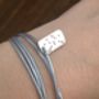 Personalised Constellation Mini Tag Knotted Bracelet, thumbnail 1 of 10