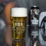 Personalised Beer Label 570ml Pint Glass, thumbnail 2 of 4