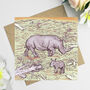 'Wild Safari' Mixed Pack Of Ten Greeting Cards, thumbnail 4 of 10