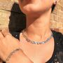 Organic Nugget Sterling Silver Bracelet, thumbnail 4 of 12