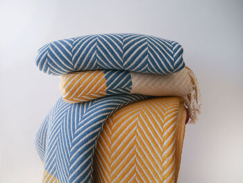 Handwoven Cotton Soft Throw, 5 of 12