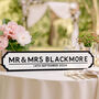 Personalised Wedding Road Sign, thumbnail 1 of 2